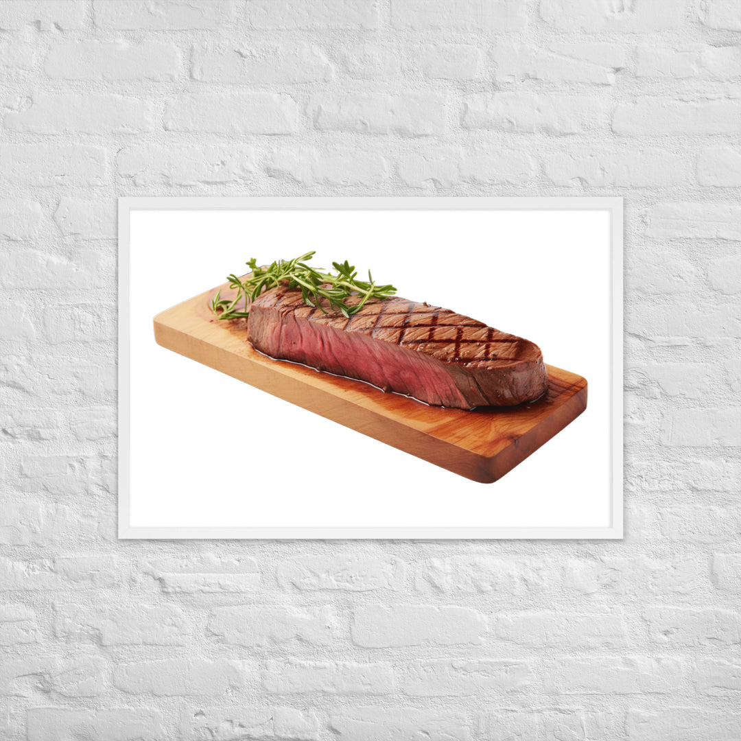 Sirloin Steak Framed poster 🤤 from Yumify.AI