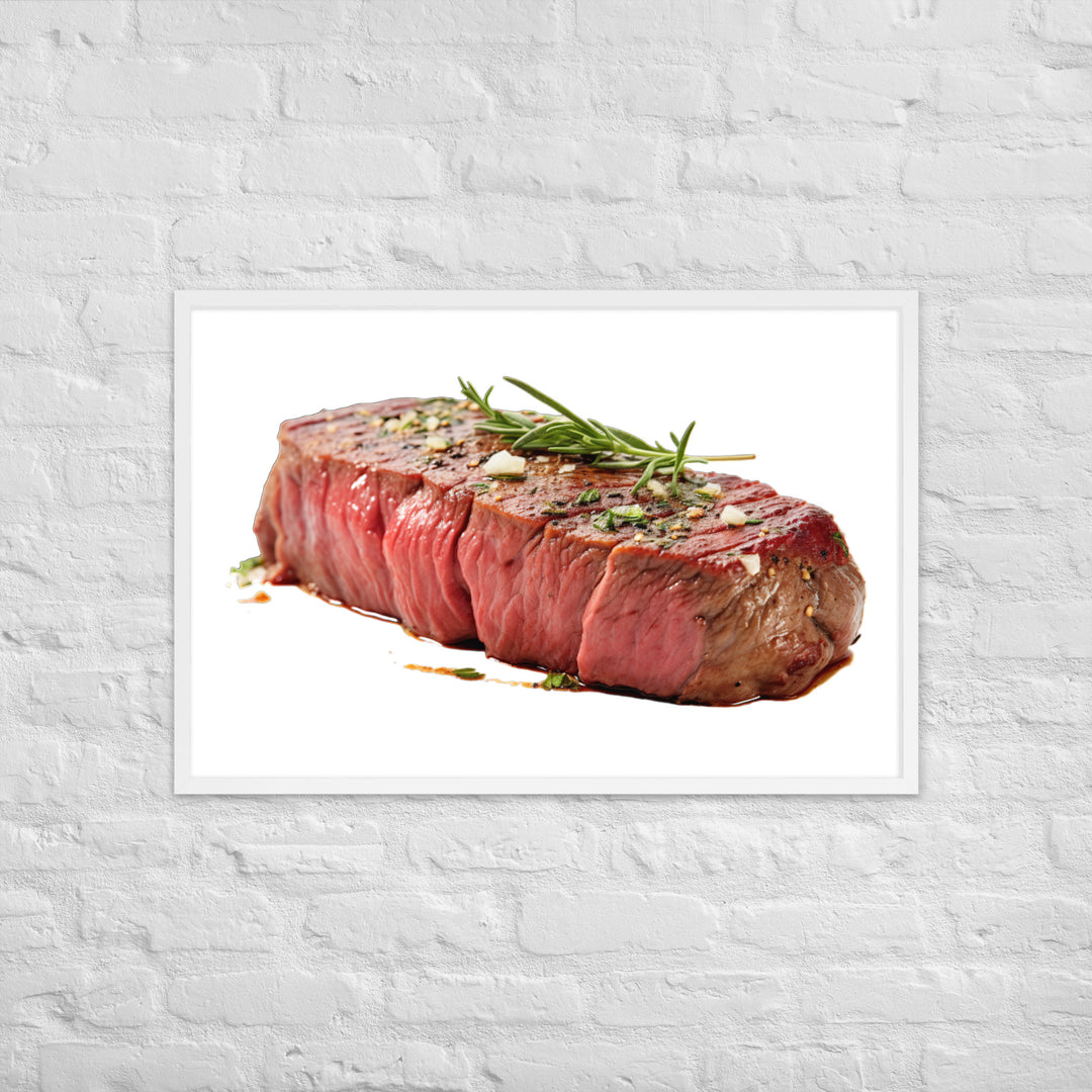 Fillet Mignon Elegance Framed poster 🤤 from Yumify.AI