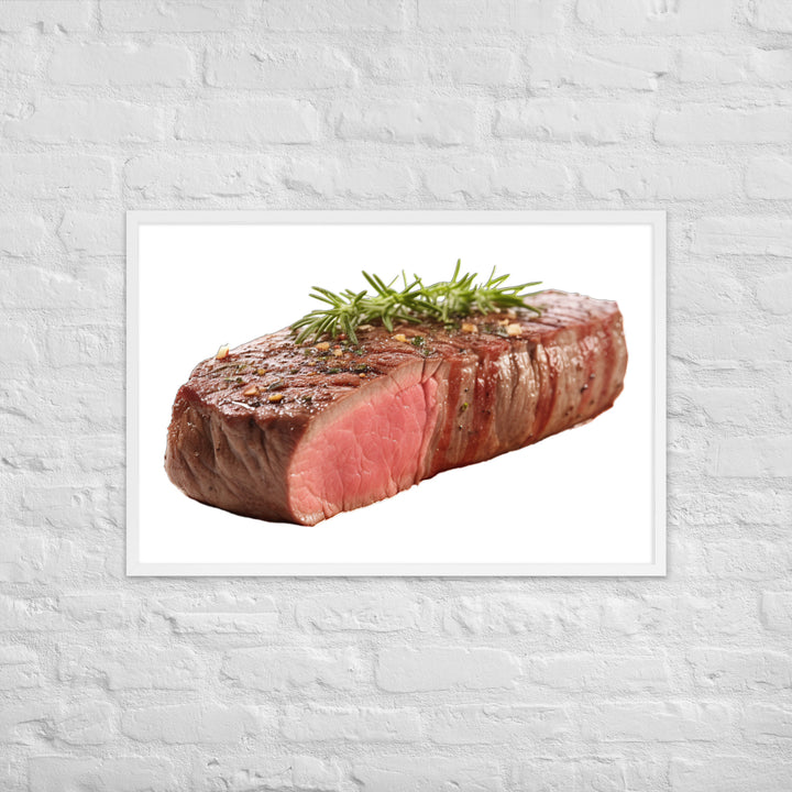 Fillet Mignon Elegance Framed poster 🤤 from Yumify.AI