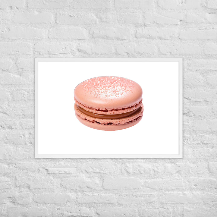 Rose Gold Macaron Framed poster 🤤 from Yumify.AI